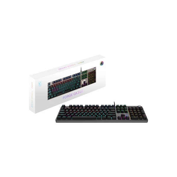 CLAVIER MECANIQUE GAMING MSI GK310 RED-SWITCH